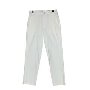 G/Fore Women Golf Pants 6 White Tailored Performance Luxury Activewear 25.5